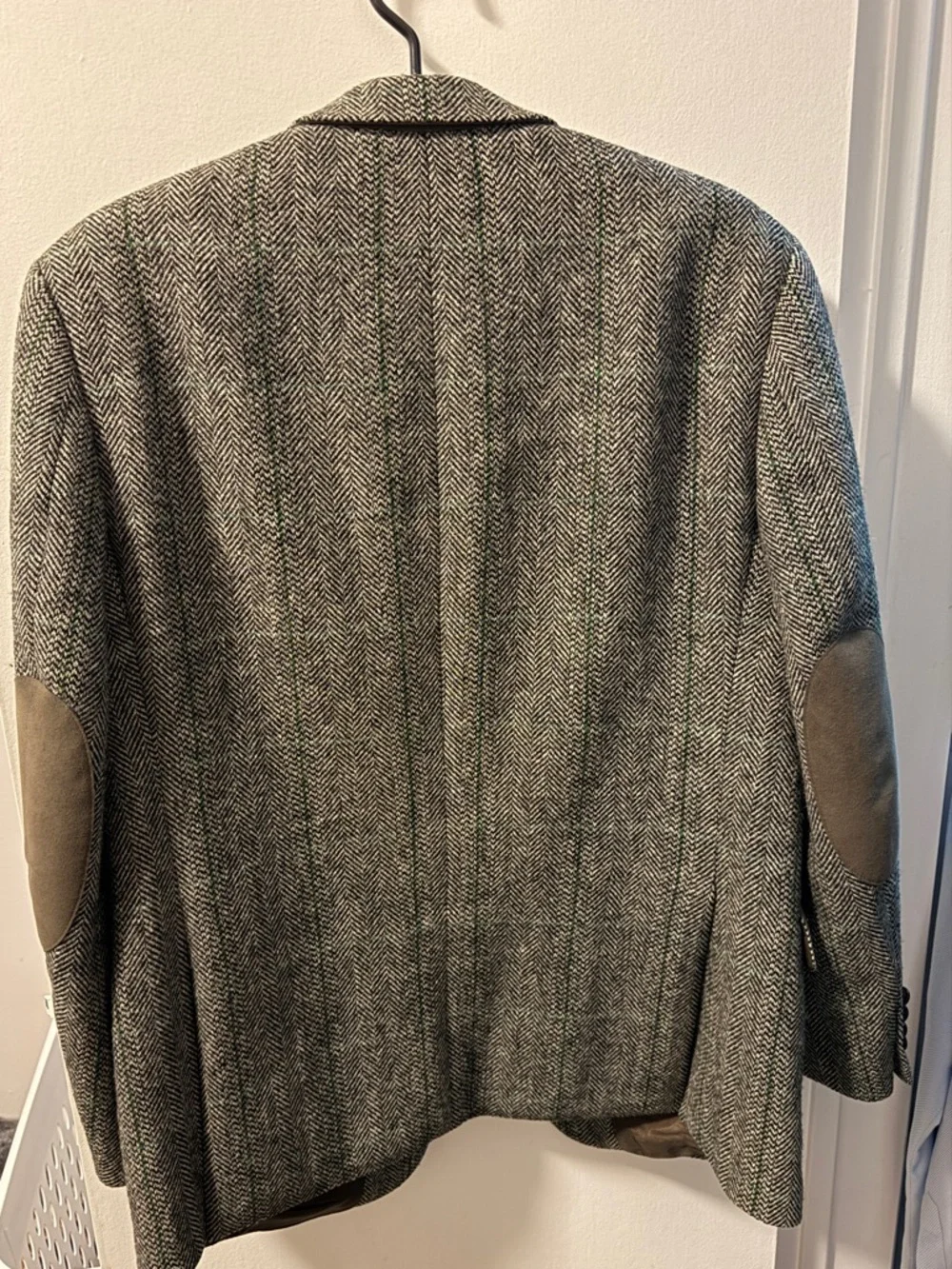 Classic Herringbone Sport Coat - Gray - Picture 3 of 7
